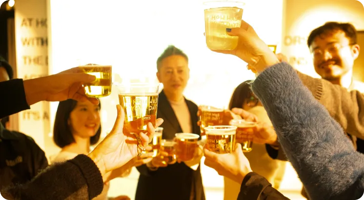 懇親会プランの様子1